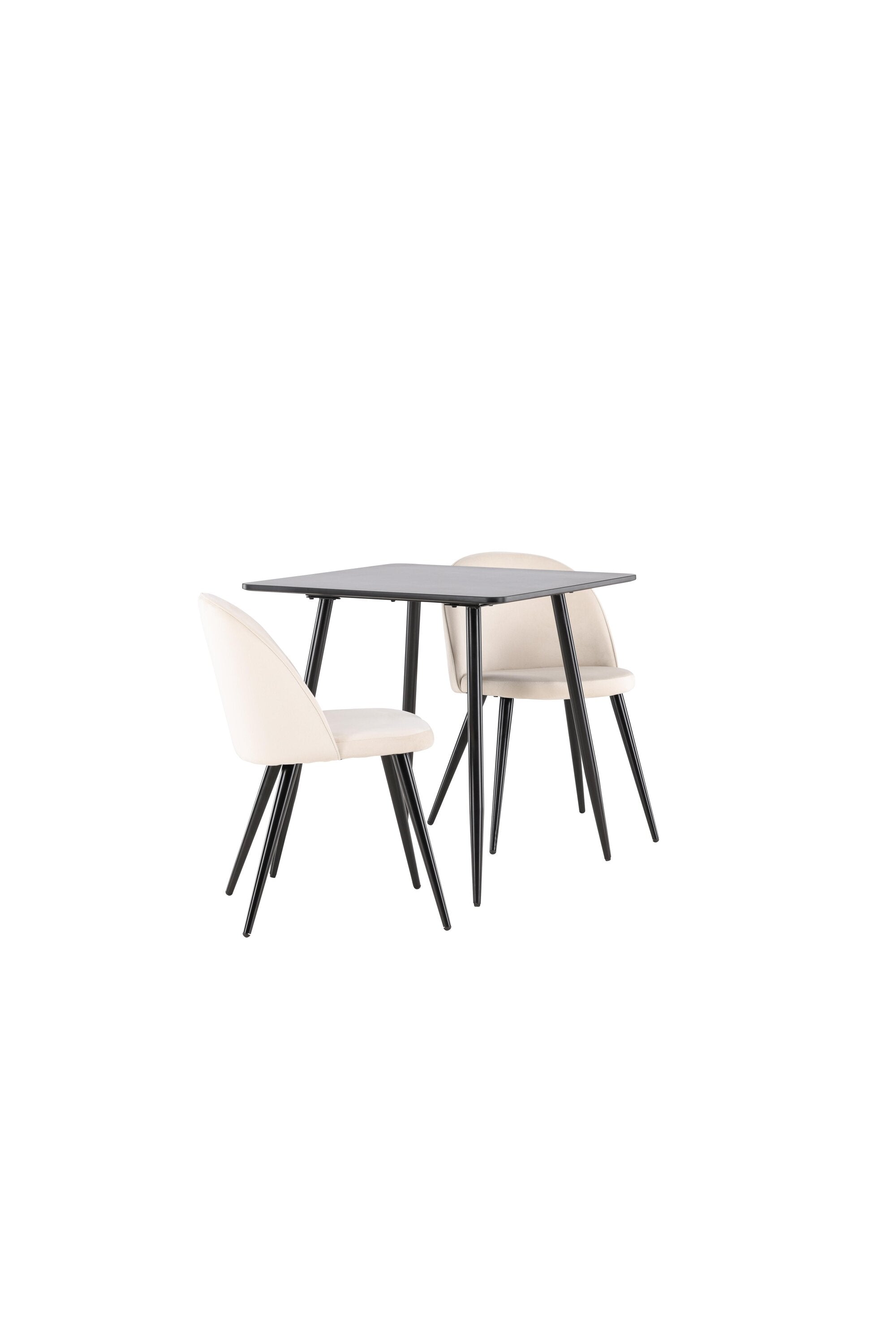 Polar Matbord med Velvet Matstol-GR Dining Set-Venture Home-peaceofhome.se