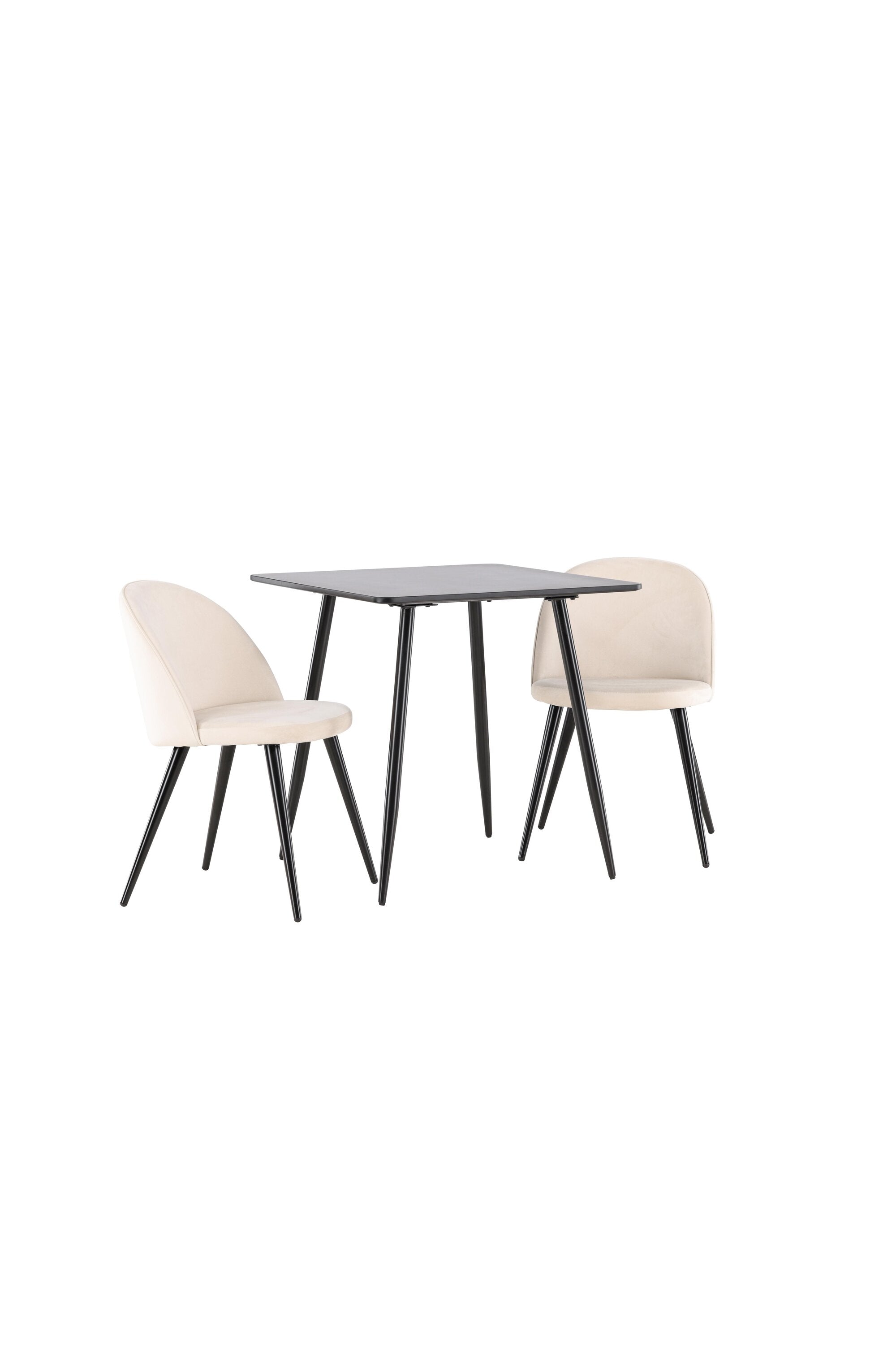 Polar Matbord med Velvet Matstol-GR Dining Set-Venture Home-peaceofhome.se