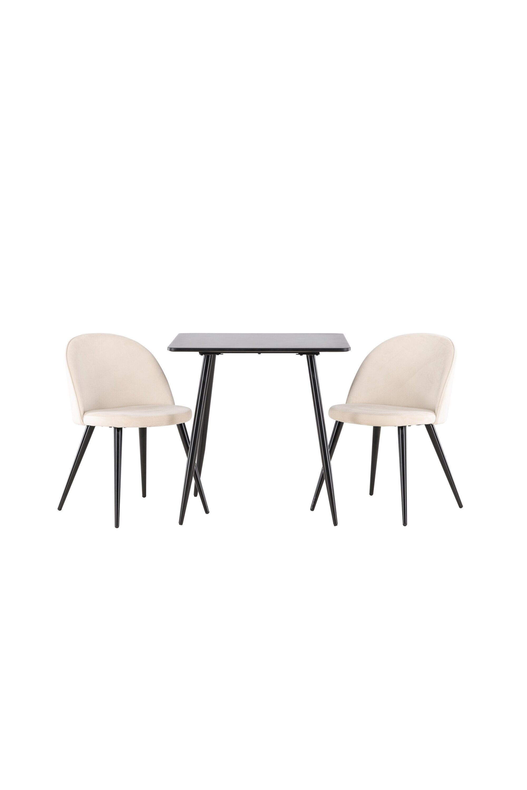 Polar Matbord med Velvet Matstol-GR Dining Set-Venture Home-peaceofhome.se