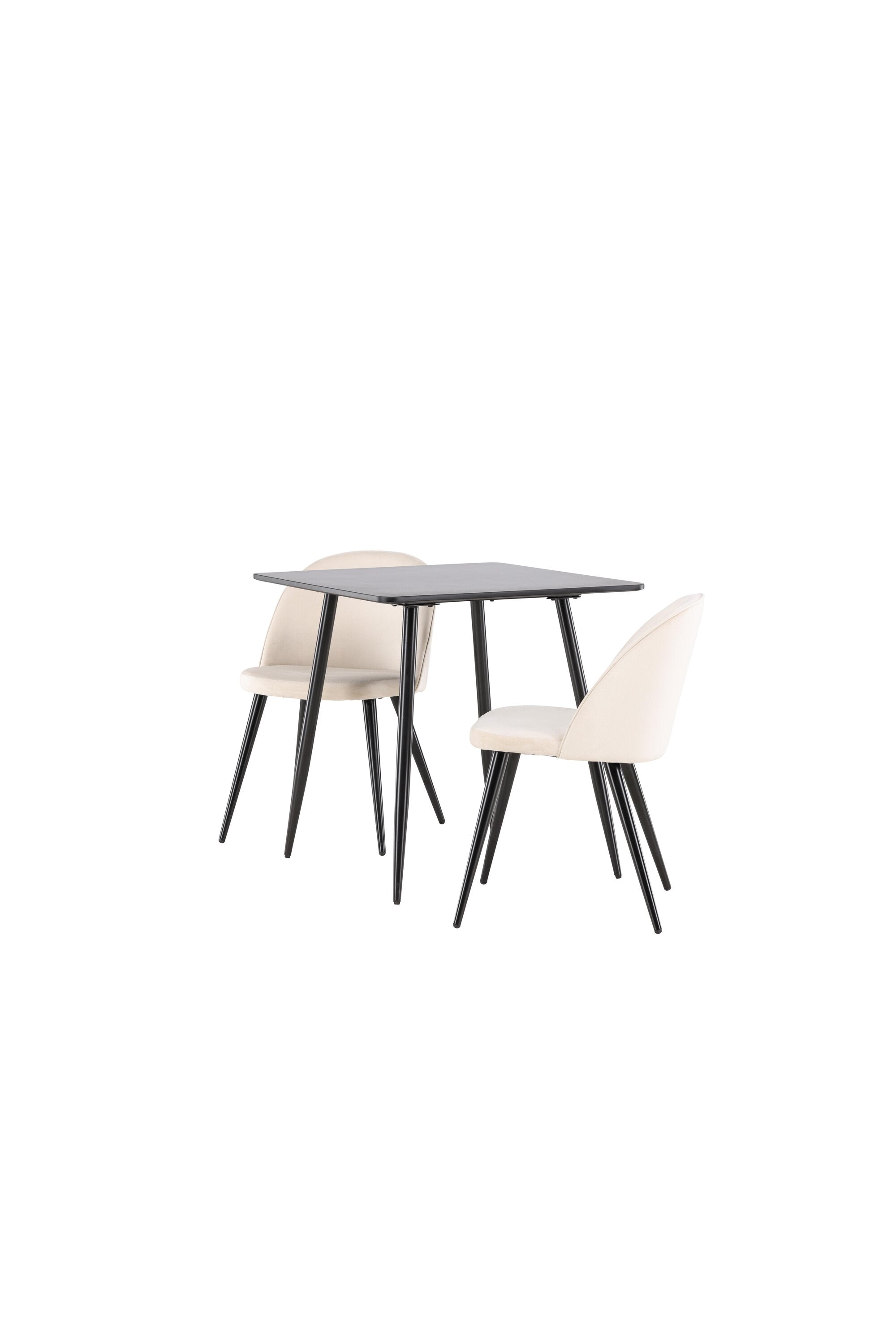 Polar Matbord med Velvet Matstol-GR Dining Set-Venture Home-peaceofhome.se