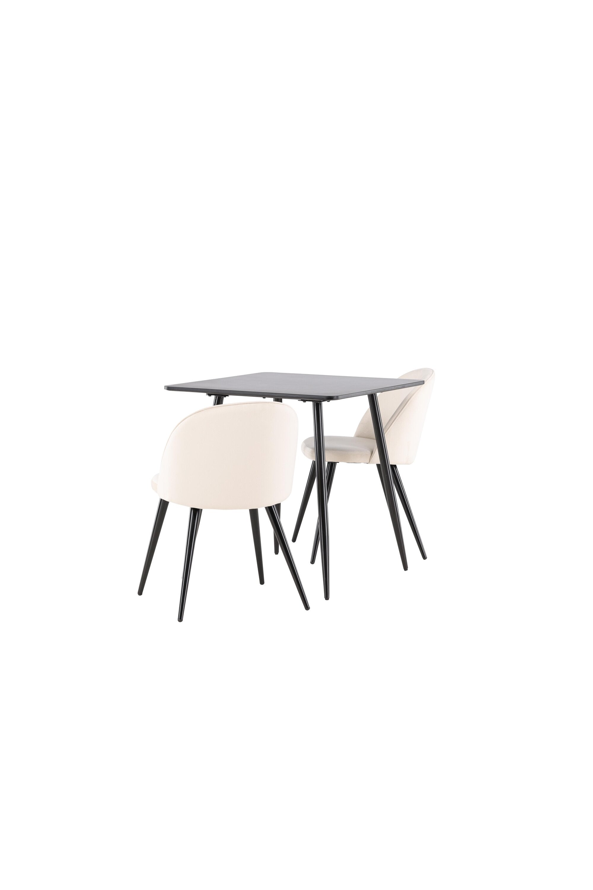 Polar Matbord med Velvet Matstol-GR Dining Set-Venture Home-peaceofhome.se