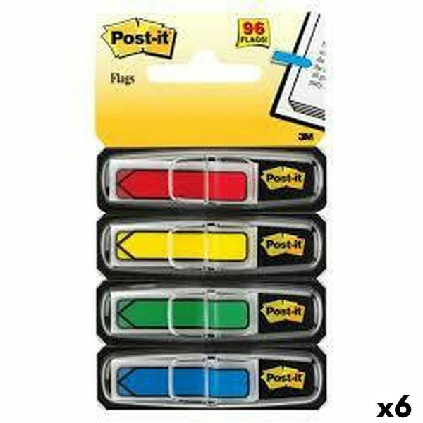 Post-it-set Post-it Index Multicolour 12 x 43,1 mm (6 antal)-Kontor och Kontorsmaterial, Kontorsmaterial-Post-it-peaceofhome.se