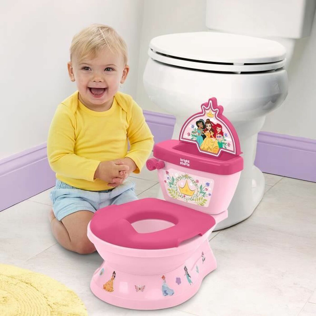 Potta Bright Starts Princess Disney Rosa-Bebis, Pottor och stolar-bright starts-peaceofhome.se
