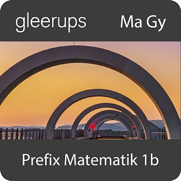 Prefix Matematik 1b, digitalt läromedel, elev, 12 mån-Digitala böcker-Gleerups Utbildning AB-peaceofhome.se