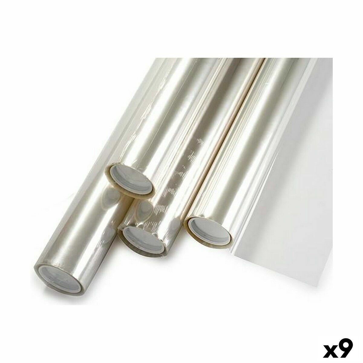 Presentpapper FLOR0.62X25 FLOR0.62X25 Transparent 0.,62 x 25 m (9 antal)-Kontor och Kontorsmaterial, Pappersprodukter för kontoret-BigBuy Home-peaceofhome.se