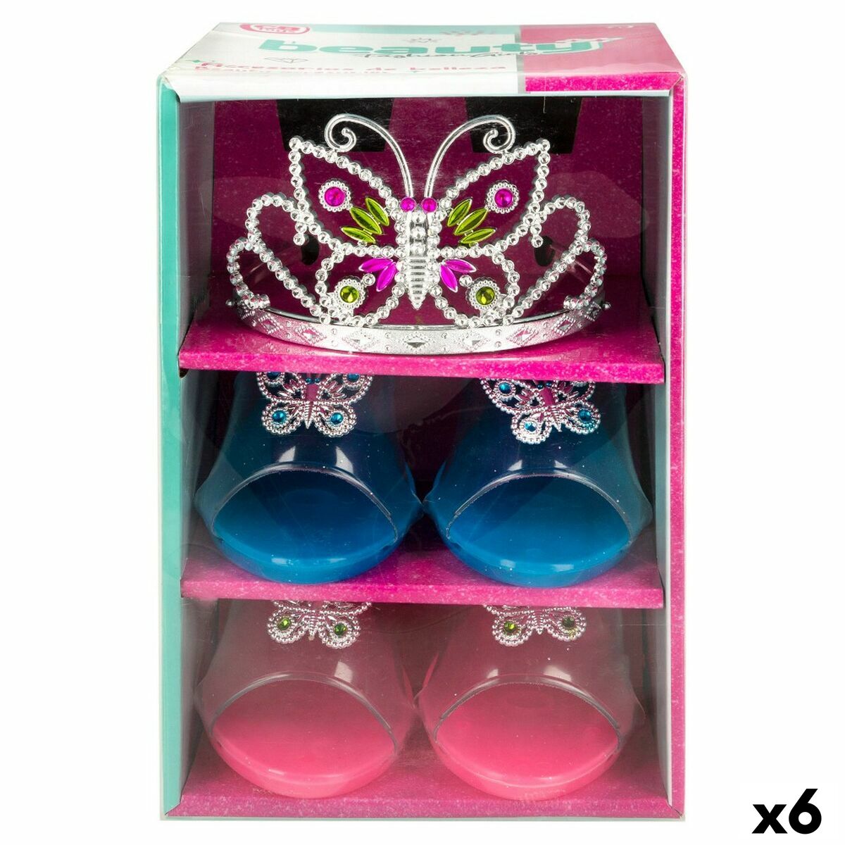 Prinsessaccessoarer Colorbaby 3 Delar-Leksaker och spel, Fancy klänning och accessoarer-Colorbaby-peaceofhome.se