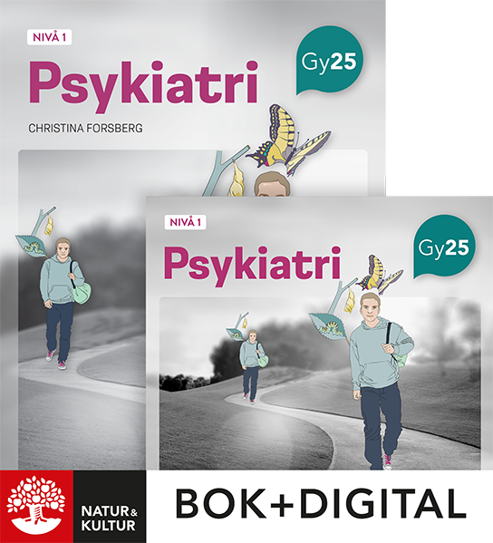 Psykiatri nivå 1 Paket Bok+Digital-Digitala böcker-Natur & Kultur Digital-peaceofhome.se