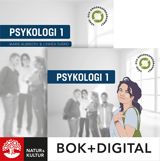 Psykologi 1 för Vård- och omsorgsprogrammet Paket Bok+Digital-Digitala böcker-Natur & Kultur Digital-peaceofhome.se