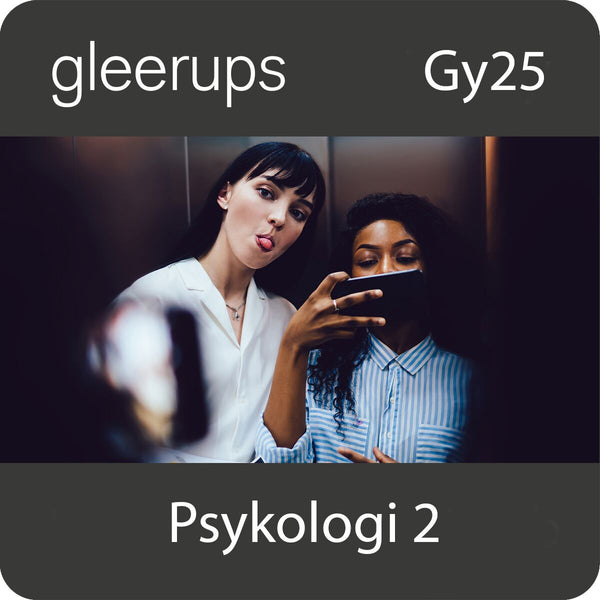 Psykologi 2, digitalt läromedel, lärare, 12 mån, Gy25 (OBS! Endast för lärare)-Digitala böcker-Gleerups Utbildning AB-peaceofhome.se