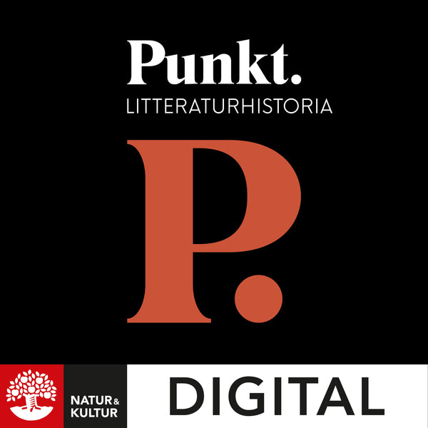 Punkt Litteraturhistoria Digital-Digitala böcker-Natur & Kultur Digital-peaceofhome.se