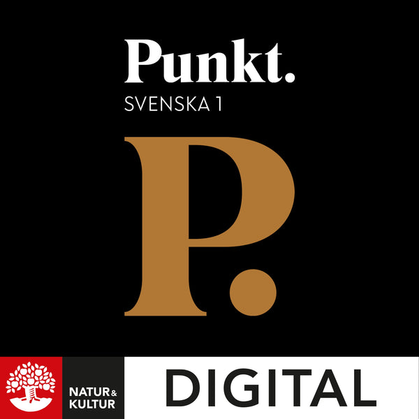 Punkt Svenska 1 Digital-Digitala böcker-Natur & Kultur Digital-peaceofhome.se