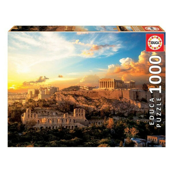 Pussel Acrópolis Atenas Educa 18489. (1000 pcs)-Leksaker och spel, Pussel och hjärngrupper-Educa-peaceofhome.se