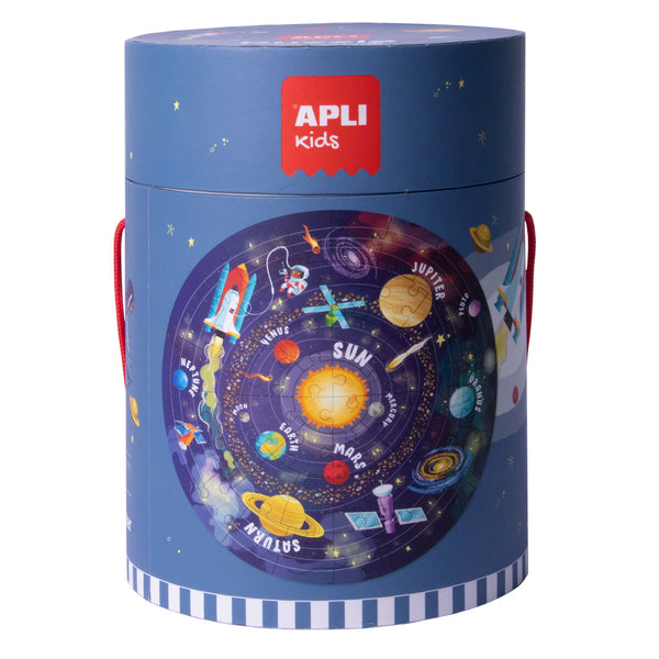 Pussel Apli Solar System Rund 48 Delar 50 cm-Leksaker och spel, Pussel och hjärngrupper-Apli-peaceofhome.se