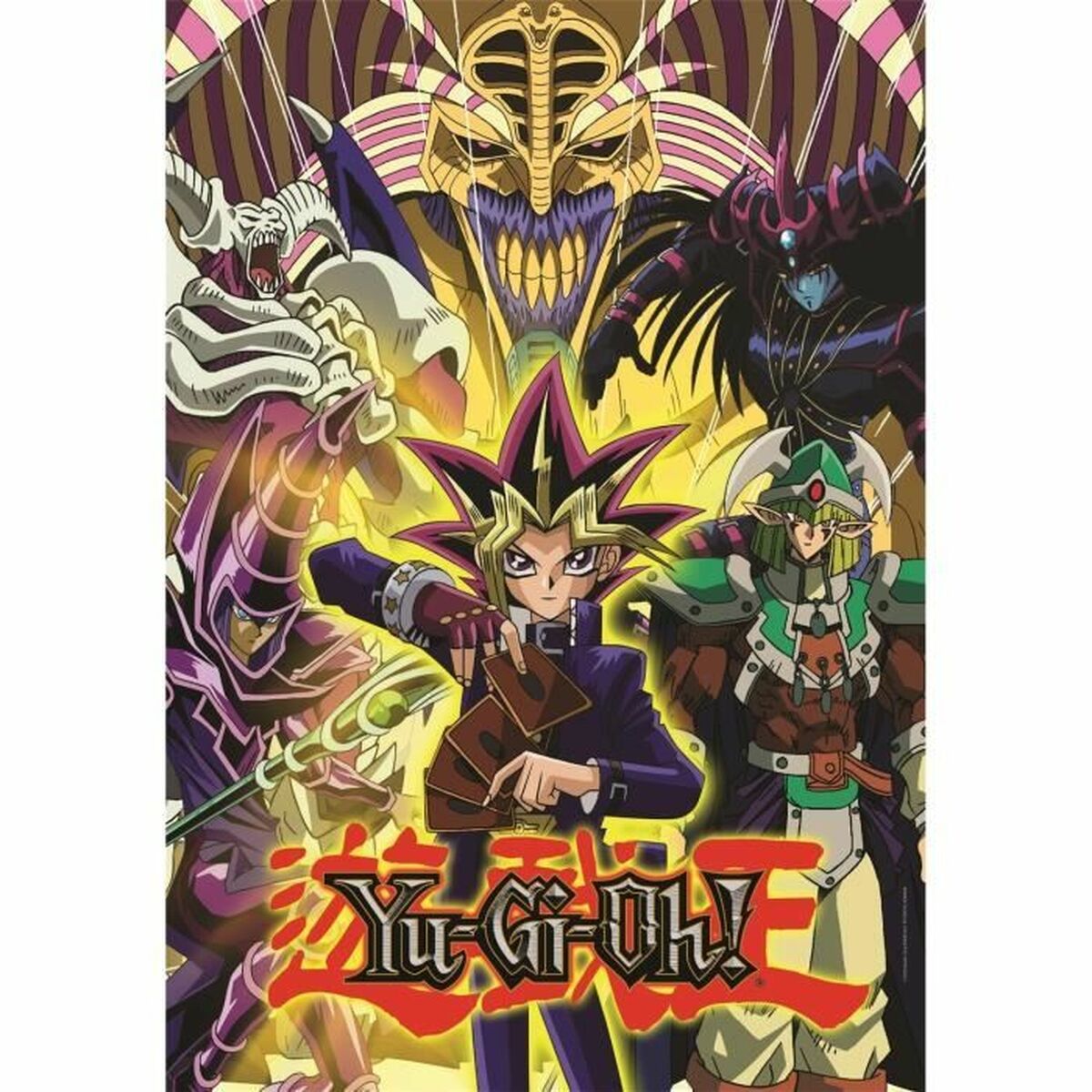 Pussel Clementoni Yu-Gi-Oh! 70 x 50 cm 1000 Delar-Leksaker och spel, Pussel och hjärngrupper-Clementoni-peaceofhome.se