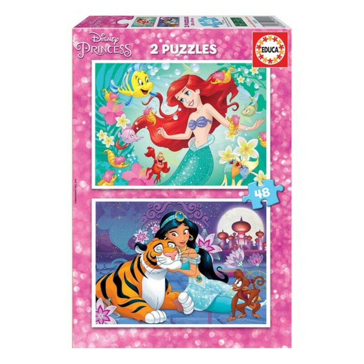 Pussel Disney Princess Educa (48 pcs)-Leksaker och spel, Pussel och hjärngrupper-Educa-peaceofhome.se