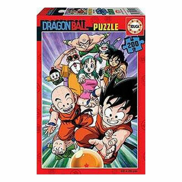 Pussel Dragon Ball Educa 18215 (1 antal) (200 pcs)-Leksaker och spel, Pussel och hjärngrupper-Educa-peaceofhome.se