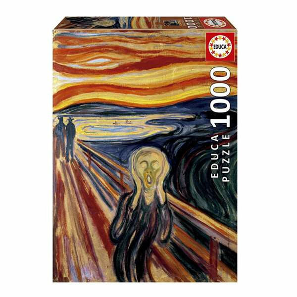 Pussel Educa 20308 The Scream, Edvard Munch-Leksaker och spel, Pussel och hjärngrupper-Educa-peaceofhome.se