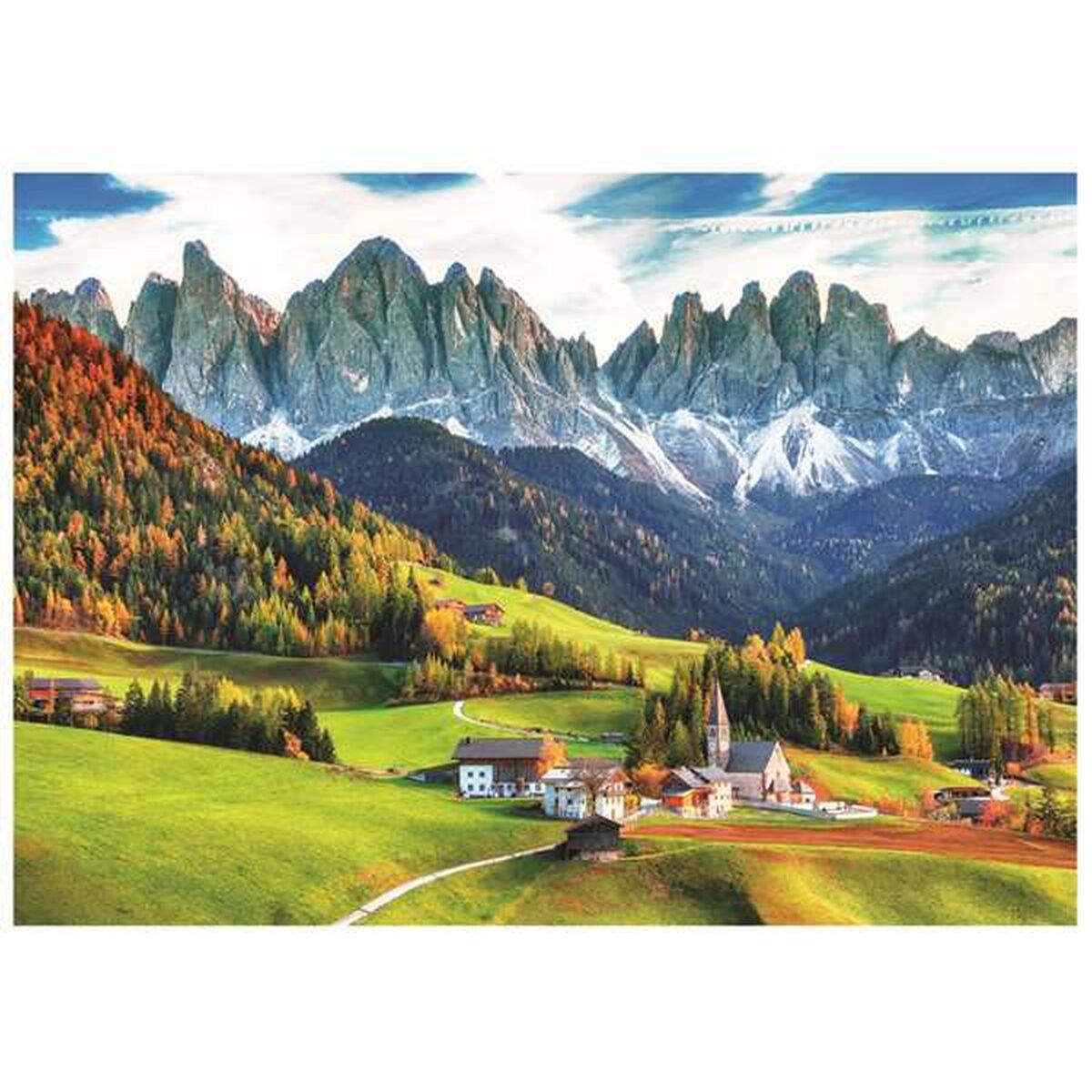 Pussel Educa Autumn in the Dolomites 2000 Delar-Leksaker och spel, Pussel och hjärngrupper-Educa-peaceofhome.se