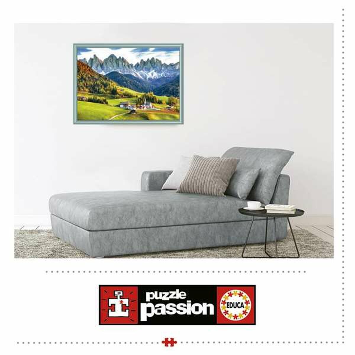 Pussel Educa Autumn in the Dolomites 2000 Delar-Leksaker och spel, Pussel och hjärngrupper-Educa-peaceofhome.se