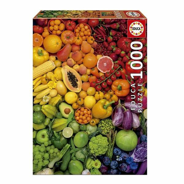 Pussel Educa Colored Vitamins-Leksaker och spel, Pussel och hjärngrupper-Educa-peaceofhome.se