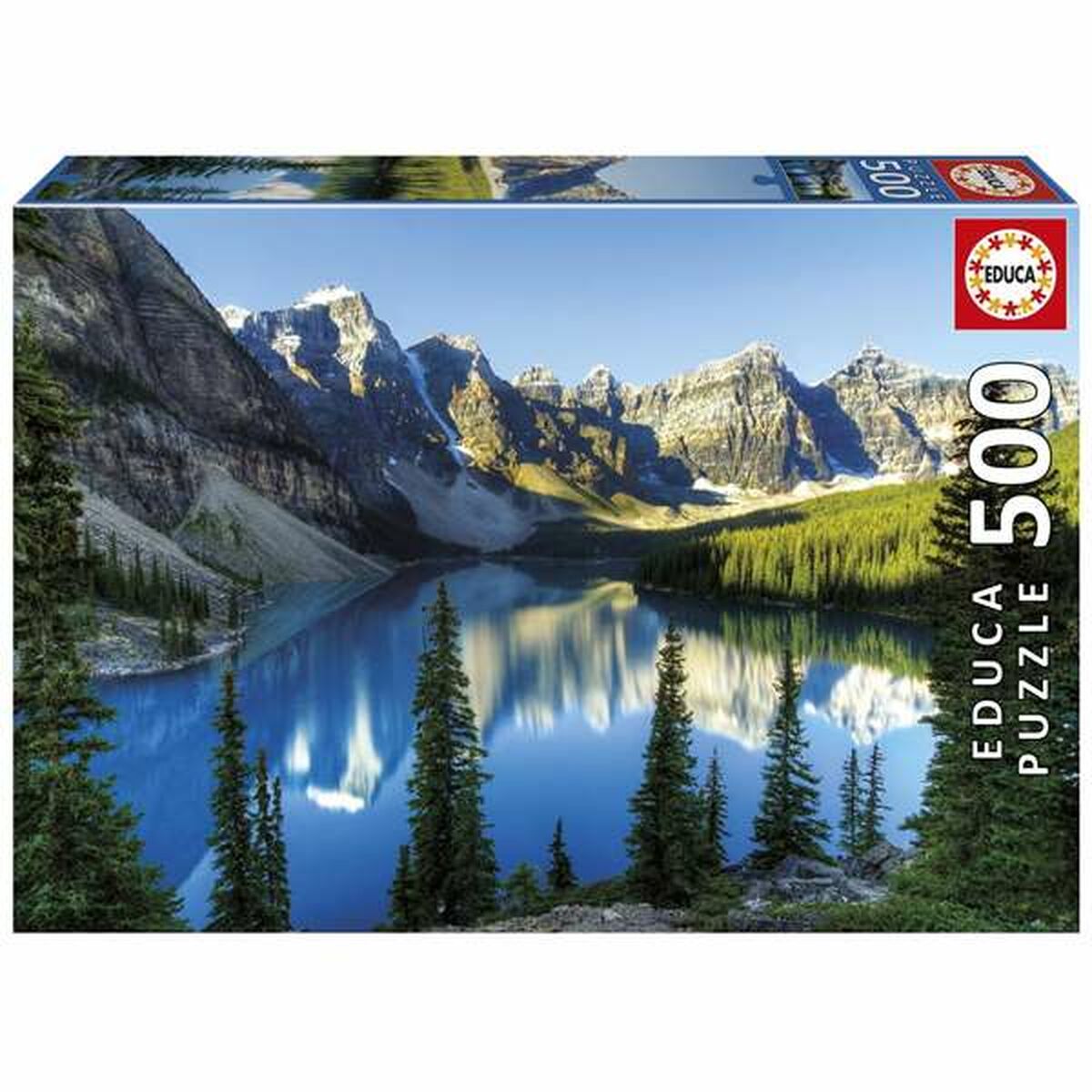 Pussel Educa Lake in Alberta-Leksaker och spel, Pussel och hjärngrupper-Educa-peaceofhome.se