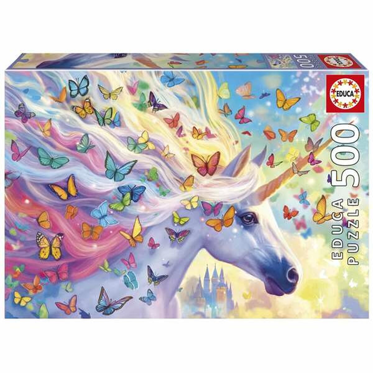 Pussel Educa Rainbow Unicorn-Leksaker och spel, Pussel och hjärngrupper-Educa-peaceofhome.se