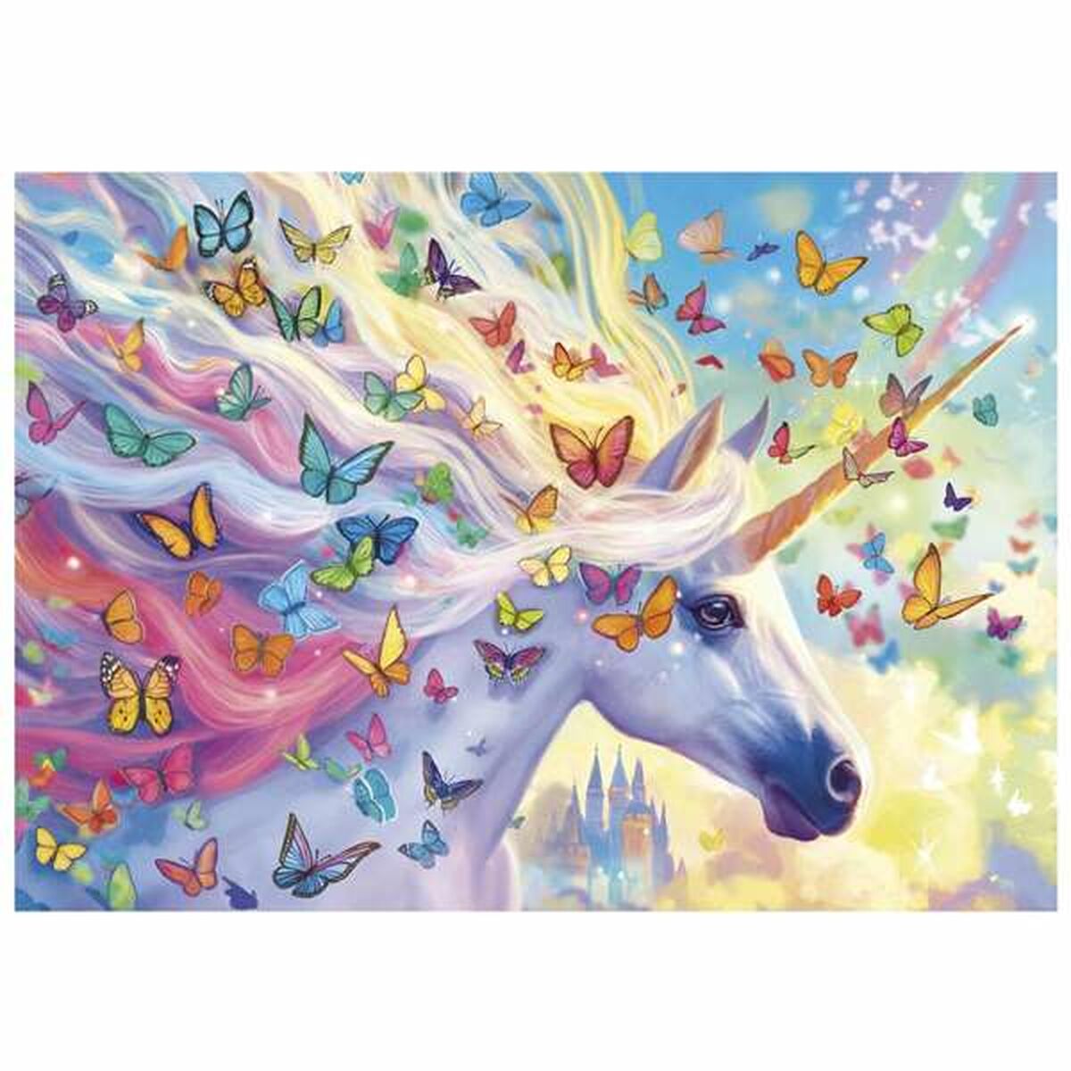 Pussel Educa Rainbow Unicorn-Leksaker och spel, Pussel och hjärngrupper-Educa-peaceofhome.se