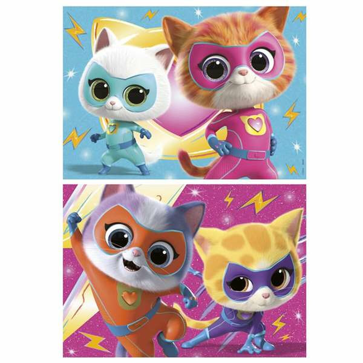 Pussel Educa Superkitties-Leksaker och spel, Pussel och hjärngrupper-Educa-peaceofhome.se
