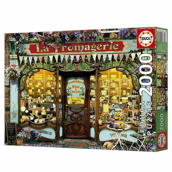 Pussel Educa The fine cheese shop-Leksaker och spel, Pussel och hjärngrupper-Educa-peaceofhome.se