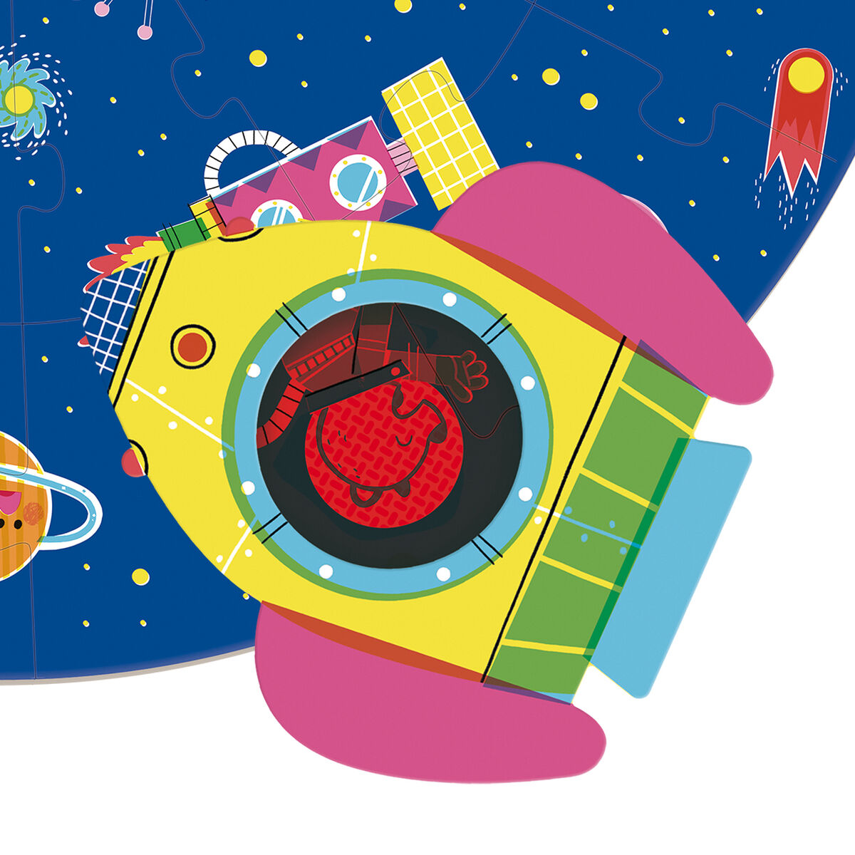 Pussel Goula XXL Space 25 Delar-Leksaker och spel, Pussel och hjärngrupper-Goula-peaceofhome.se