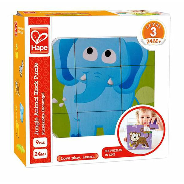 Pussel Hape Djungel-Leksaker och spel, Pussel och hjärngrupper-Hape-peaceofhome.se