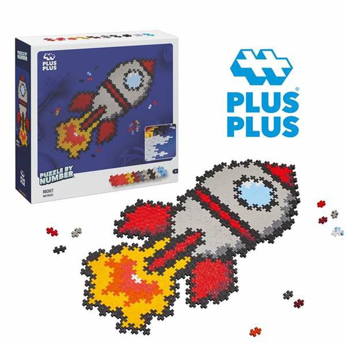Pussel Lúdilo Plus Plus Rocket 500 Delar-Leksaker och spel, Pussel och hjärngrupper-Lúdilo-peaceofhome.se