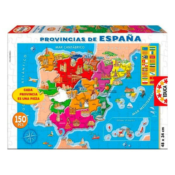 Pussel Spain Educa (150 pcs)-Leksaker och spel, Pussel och hjärngrupper-Educa-peaceofhome.se