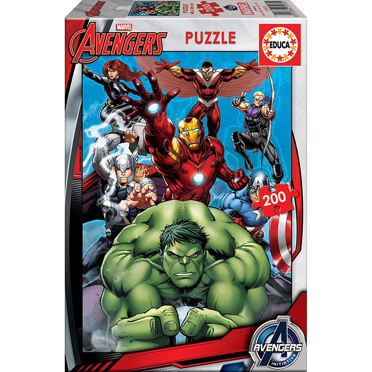 Pussel The Avengers Super Heroes  200 Delar 40 x 28 cm-Leksaker och spel, Pussel och hjärngrupper-The Avengers-peaceofhome.se