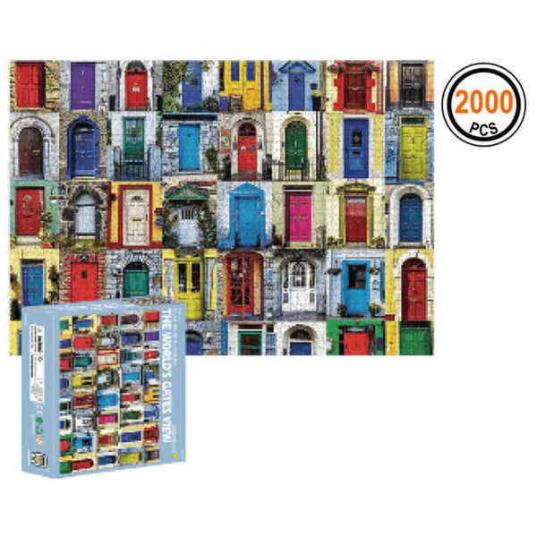 Pussel Doors 2000 pcs-Leksaker och spel, Pussel och hjärngrupper-BigBuy Kids-peaceofhome.se
