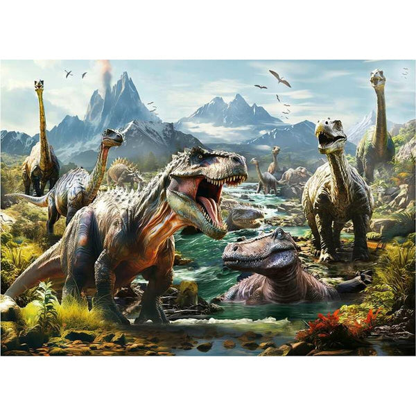 Pussel Educa Ferocious dinosaurs 1000 Delar-Leksaker och spel, Pussel och hjärngrupper-Educa-peaceofhome.se