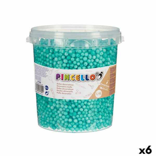 Pysselmaterial Bollar 6 antal 13,5 x 14 x 14,5 cm-Leksaker och spel, Kreativa aktiviteter-Pincello-peaceofhome.se