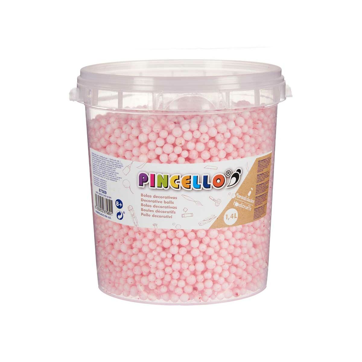 Pysselmaterial Pincello POLIESPAN-RS POLIESPAN-RS 13,5 x 14 x 14,5 cm Bollar 6 antal-Leksaker och spel, Kreativa aktiviteter-Pincello-peaceofhome.se