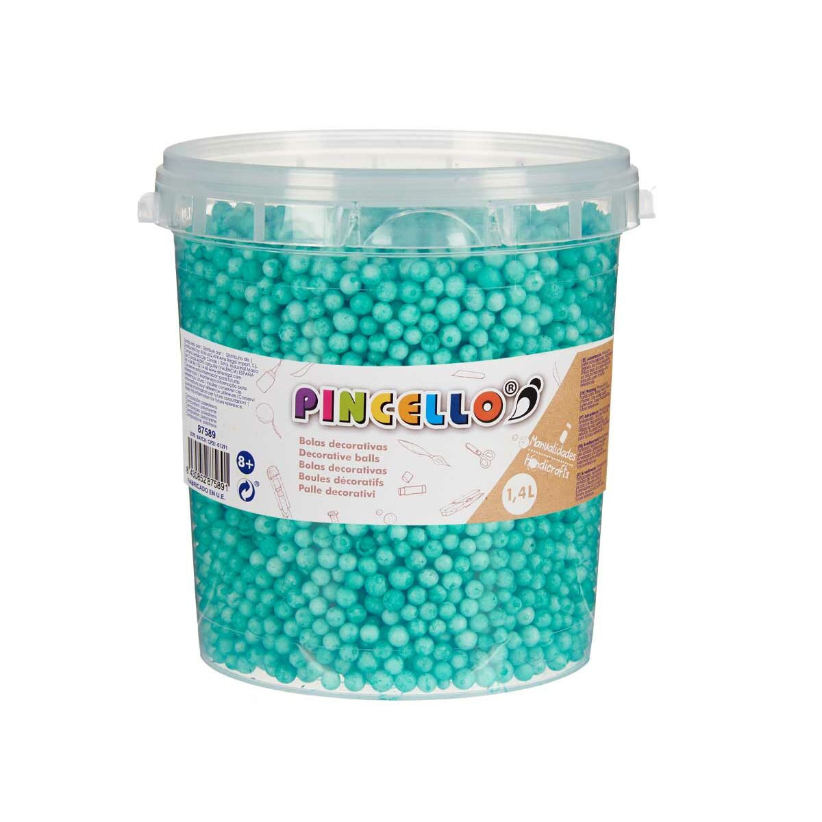 Pysselmaterial Pincello POLIESPAN-TUR POLIESPAN-TUR 13,5 x 14 x 14,5 cm Bollar 6 antal-Leksaker och spel, Kreativa aktiviteter-Pincello-peaceofhome.se