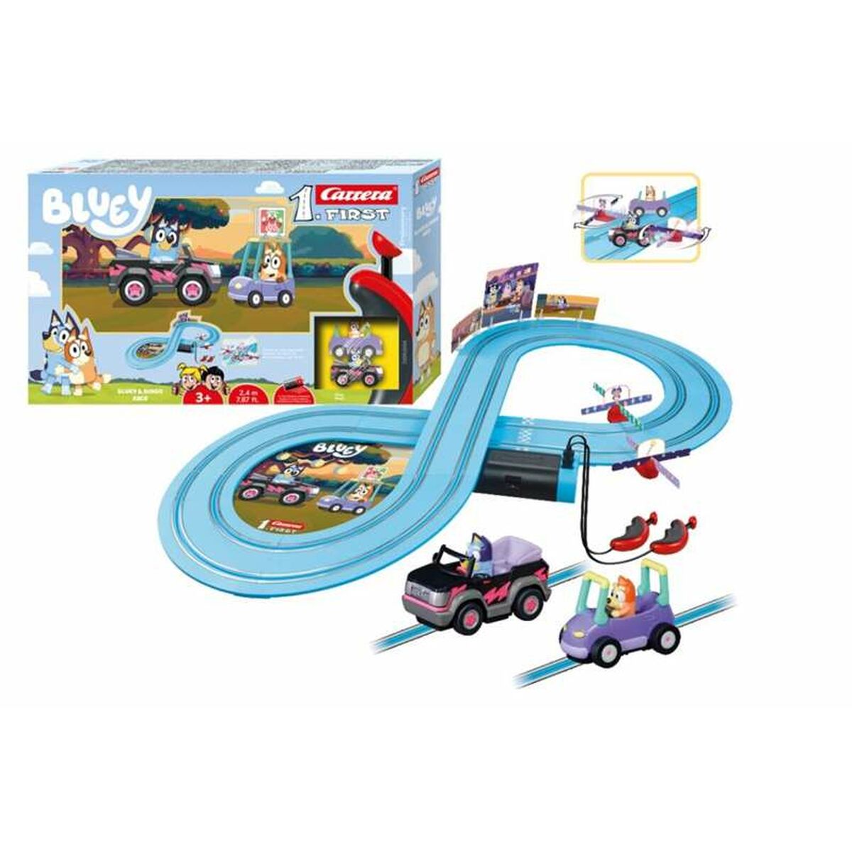 Racerbana Bluey-Leksaker och spel, Fordon-Bluey-peaceofhome.se
