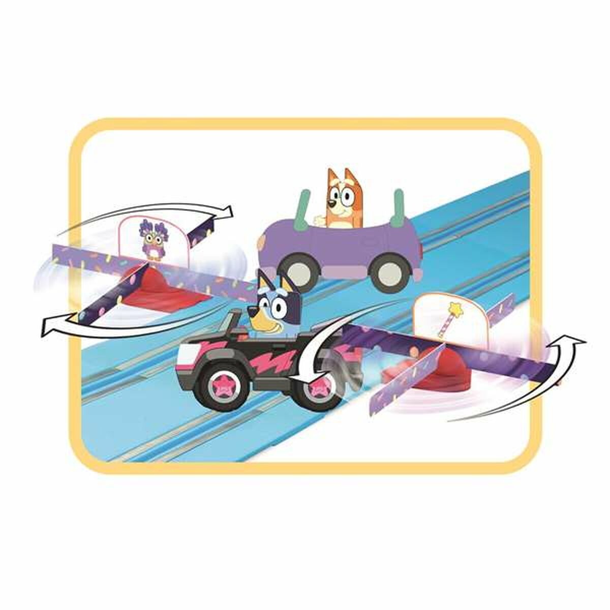 Racerbana Bluey-Leksaker och spel, Fordon-Bluey-peaceofhome.se