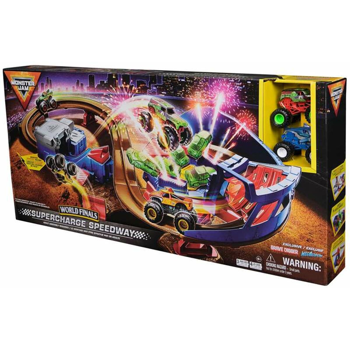 Racerbana Spin Master Supercharger MonsterJam-Leksaker och spel, Fordon-Spin Master-peaceofhome.se