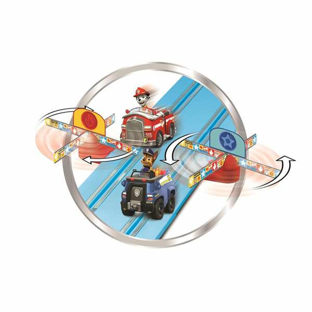 Racerbana The Paw Patrol First race 2,4 m-Leksaker och spel, Fordon-The Paw Patrol-peaceofhome.se