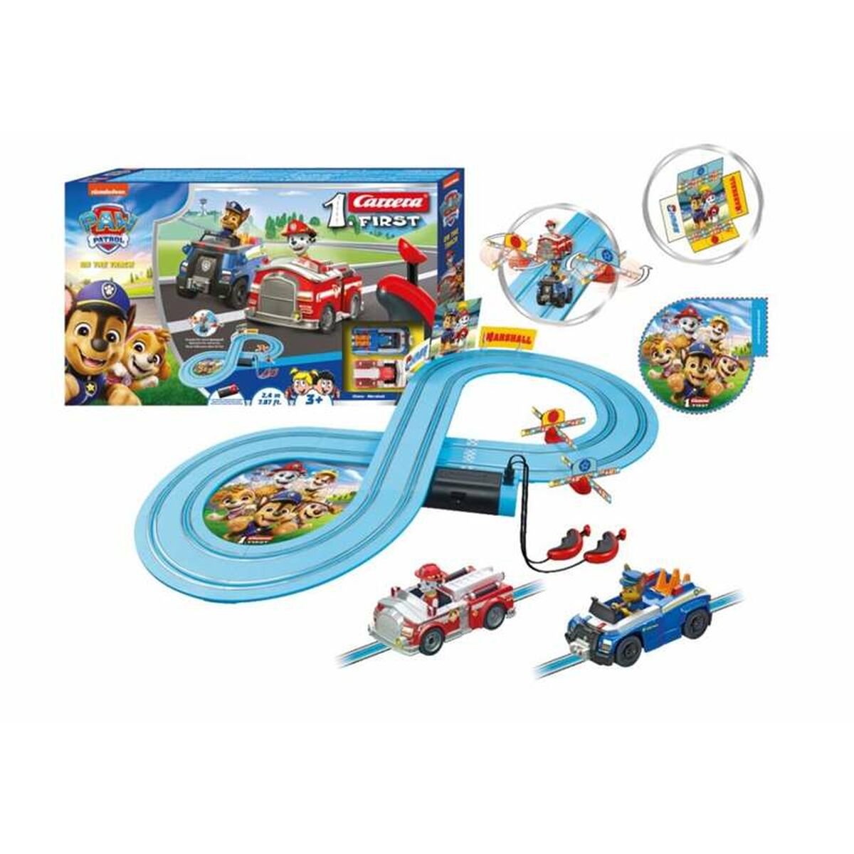 Racerbana The Paw Patrol First race 2,4 m-Leksaker och spel, Fordon-The Paw Patrol-peaceofhome.se
