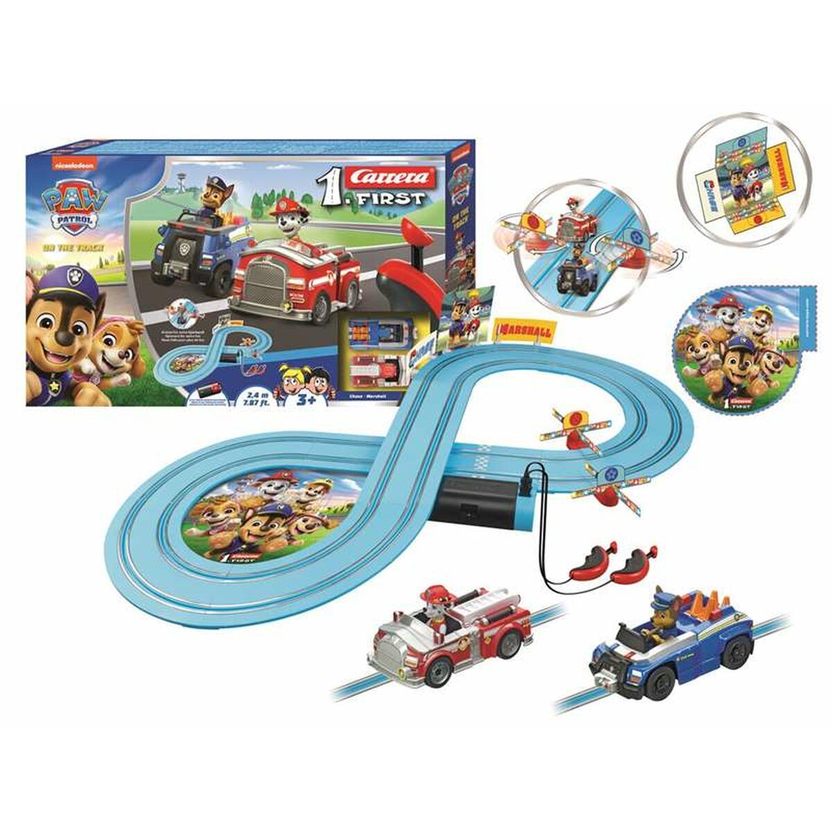 Racerbana The Paw Patrol First race 2,4 m-Leksaker och spel, Fordon-The Paw Patrol-peaceofhome.se