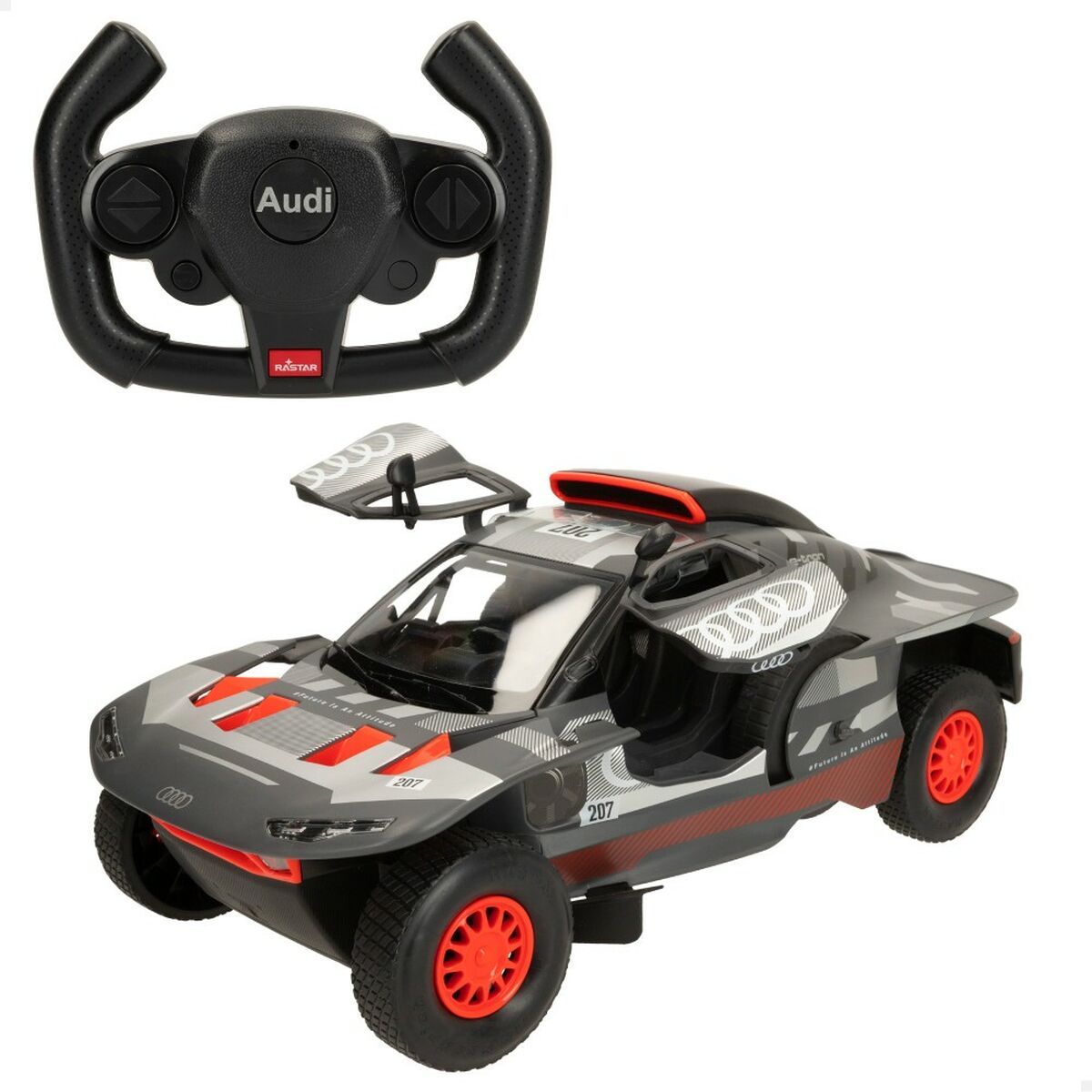 Radiostyrd bil Audi 1:14 33 x 14 x 16 cm (2 antal)-Leksaker och spel, Fordon-Audi-peaceofhome.se