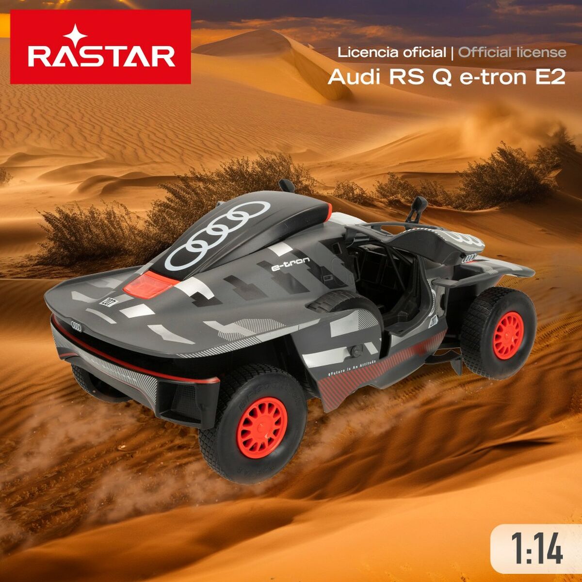 Radiostyrd bil Audi 1:14 33 x 14 x 16 cm (2 antal)-Leksaker och spel, Fordon-Audi-peaceofhome.se