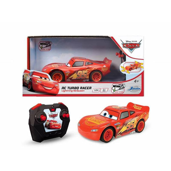 Radiostyrd bil Cars Turbo Racer Lightning McQueen 1:24 17 cm-Leksaker och spel, Fordon-Cars-peaceofhome.se