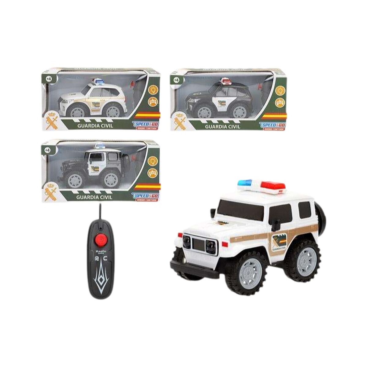 Radiostyrd bil Colorbaby 1:24 Civilvakt-Leksaker och spel, Fordon-Colorbaby-peaceofhome.se