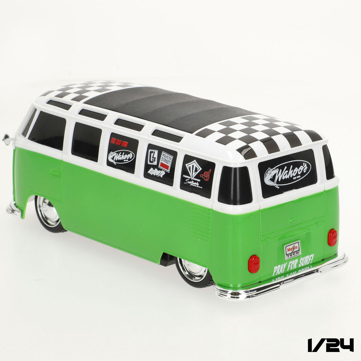 Radiostyrd bil Volkswagen COMBI 20 x 8 x 9 cm (4 antal)-Leksaker och spel, Fordon-Volkswagen-peaceofhome.se